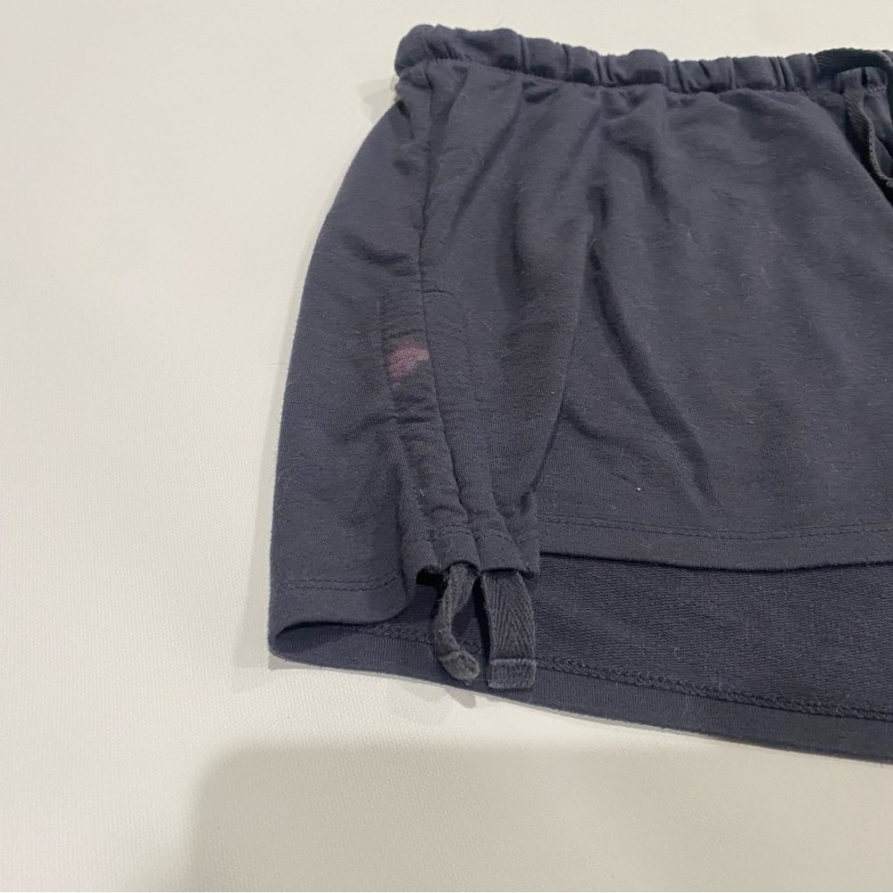 Black Drawstring Short and blue-ish pair of adore me shorts. Both size womens L - Picture 5 of 6